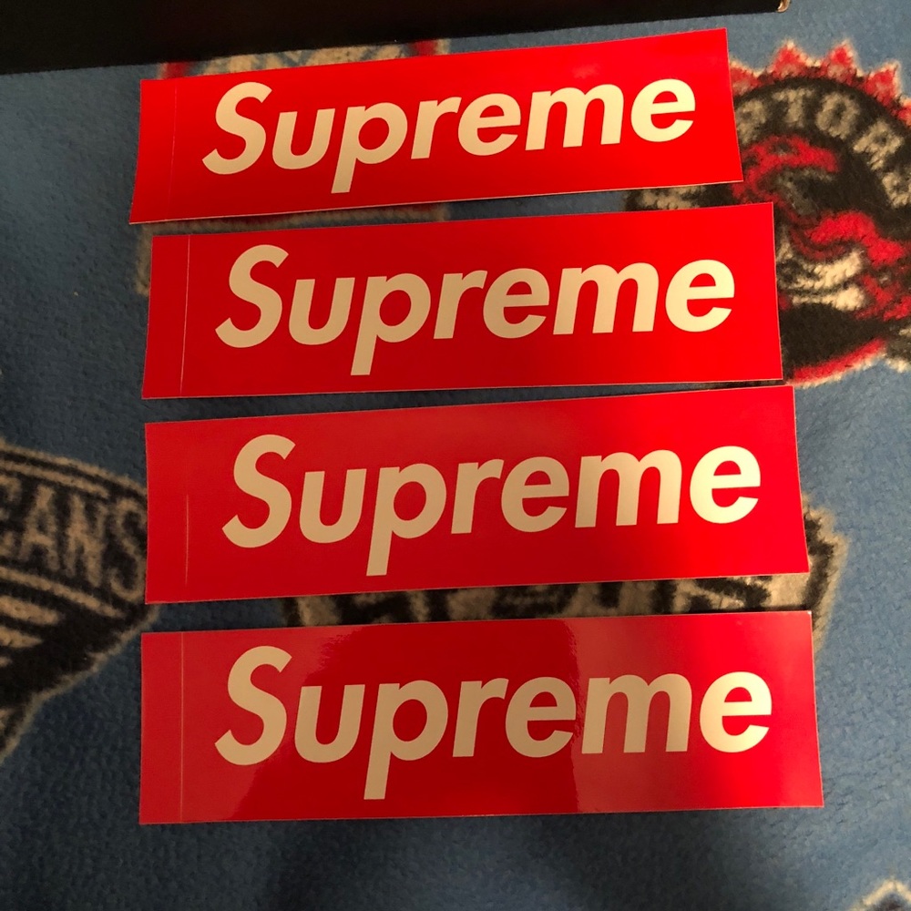 Supreme Stickers